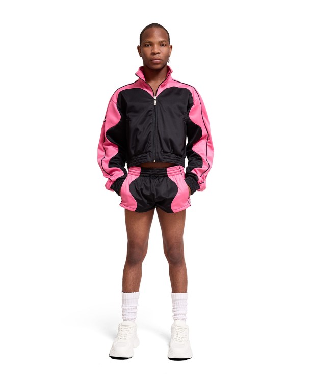 Pink Popper Track Shorts