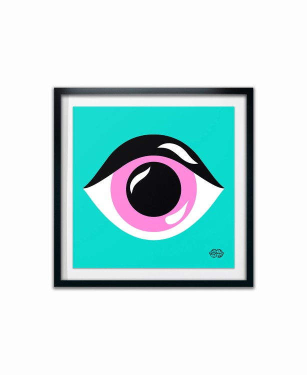 In Your Face Poster 50x50cm Mint