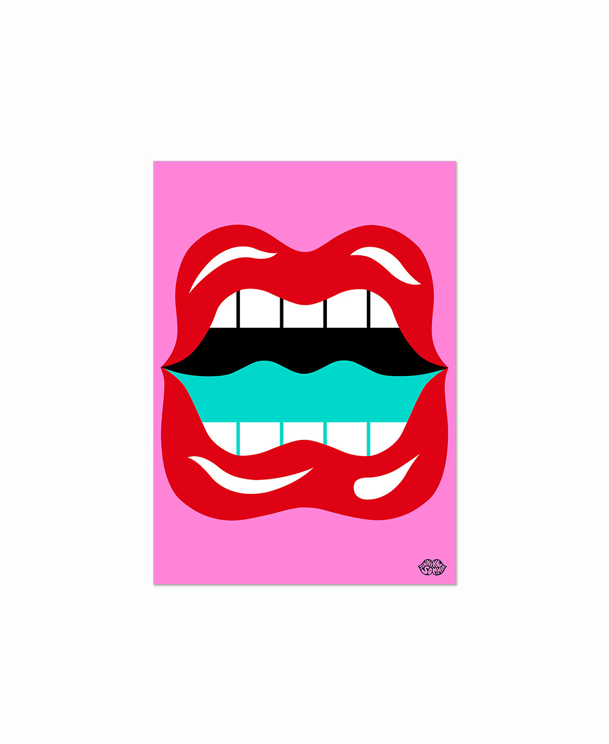 Pop Loud Poster 50x70cm Pink