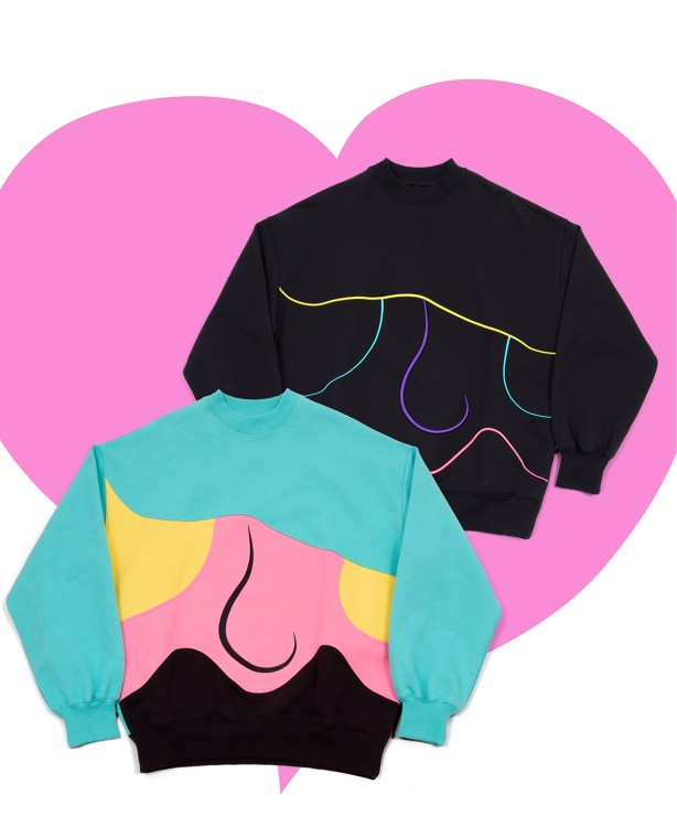 Pop Art 2-Pack Sweatshirts