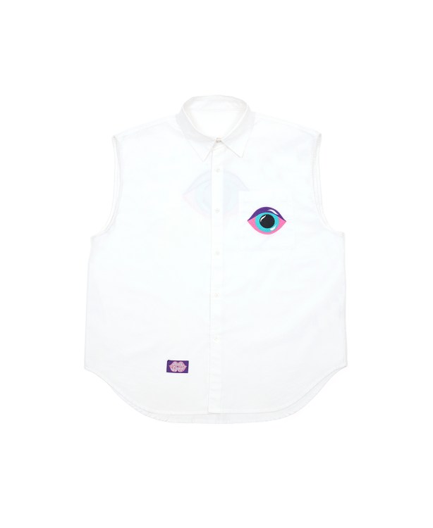 White sleeveless shirt - In Your Face