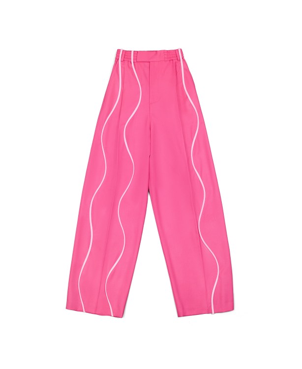 Pink Pants With Pop Lines